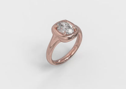Bold Elegance Engagement Ring