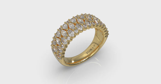 Pear, Round and Marquis Diamond Ring