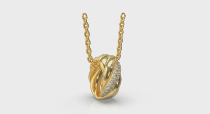 Twist Ring Pendant