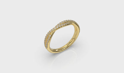 Delicate Twist Stackable Band