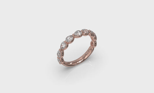 Matching Band for Cascade Oval Engagement Ring