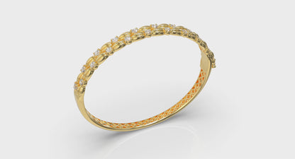 Double Cascade Bangle