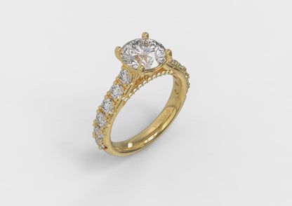 Luxe Classic Engagement Ring