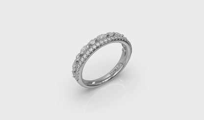 Marquise Duo Stackable Band