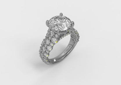 Matching Band for Mosaic Engagement Ring