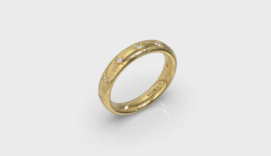 Diamond Vlora Star Ring