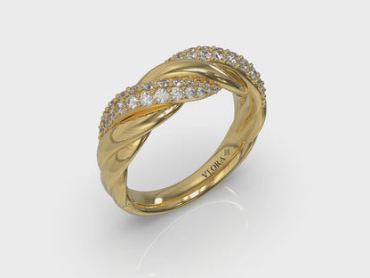 Double Twist Ring