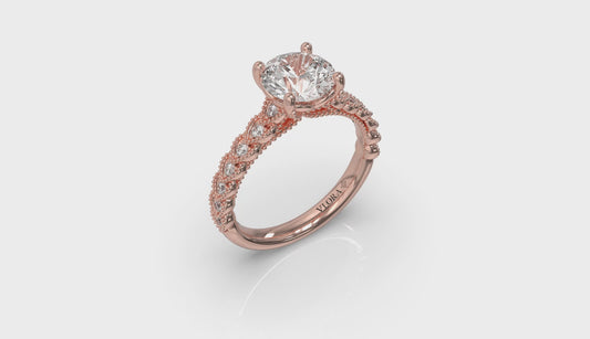 Modern Vintage Engagement Ring