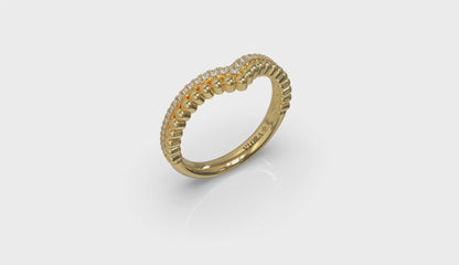 Beaded Chevron Band