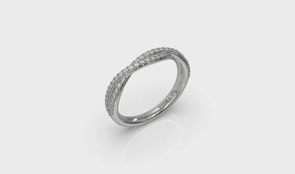 Delicate Twist Stackable Band