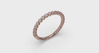 Diamond Round-Set Band