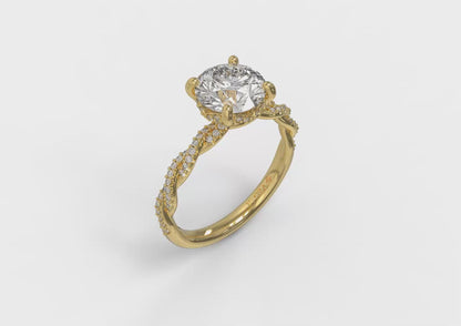 Entwined Engagement Ring