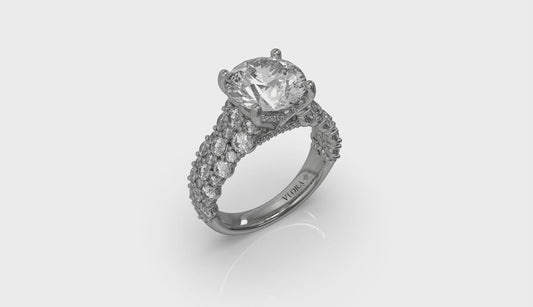 Mosaic Engagement Ring