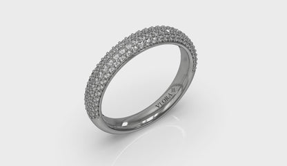 Pave Stackable Band