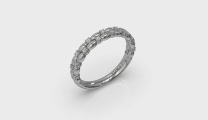 Diamond Oval Band