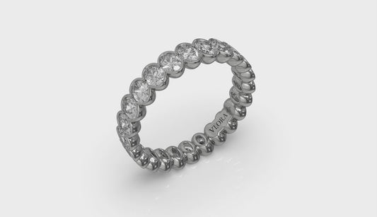 Endless Oval Eternity Ring