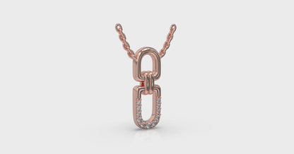 Silhouette Link Necklace