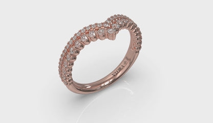 Double Chevron Contoured Band