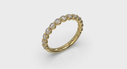 Refined Round Diamond Band