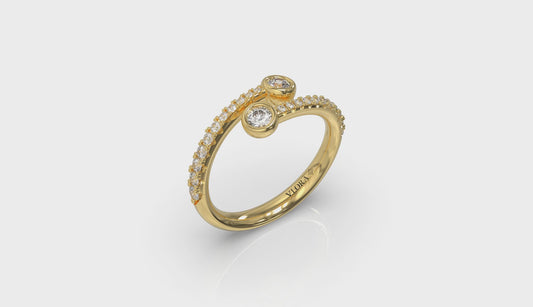 Diamond Double Wrap Ring