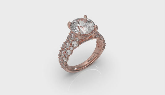 Mosaic Engagement Ring