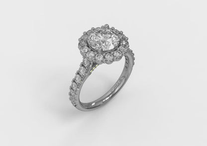 Matching Band for Bloom Halo Oval Engagement Ring