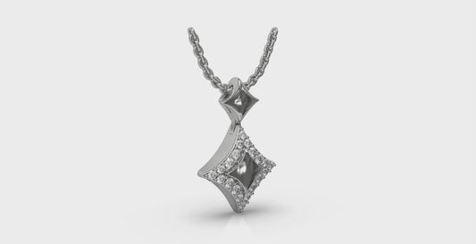 Diamond Vlora Star Pendant Necklace