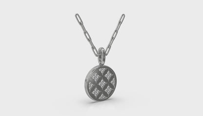 Star Diamonds and Diamond Pendant Necklace