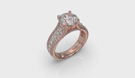 Opulence Oval Engagement Ring