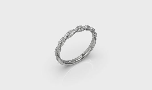 Matching Band for Entwined Engagement Ring