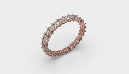 Woven Eternity Ring