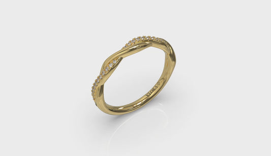 Slim Twist Stackable Band