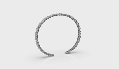 Diamond Trinity Bangle