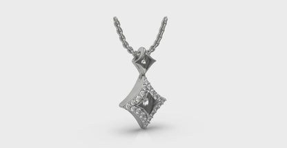 Diamond Vlora Star Pendant Necklace