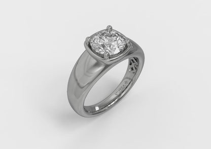 Matching Band for the Golden Statement Engagement Ring