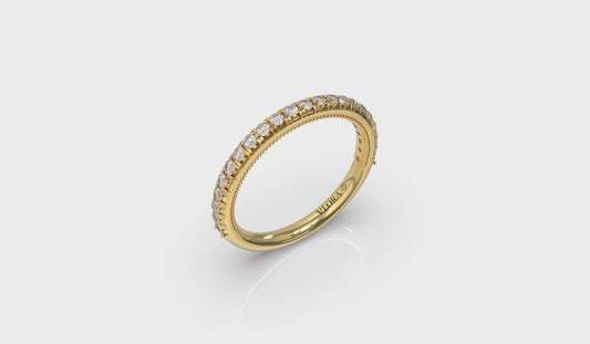 Matching Band for Classic French Pave Engagement Ring