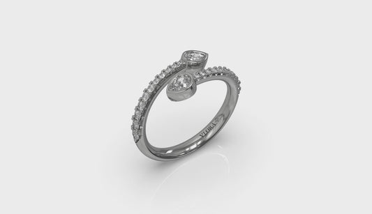 Diamond Double Wrap Ring