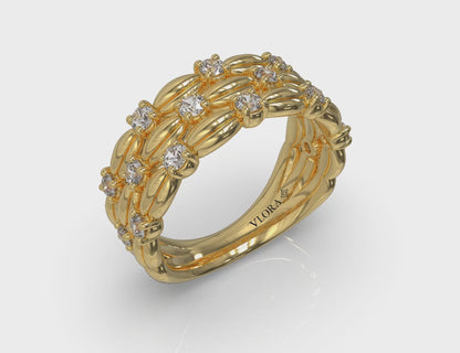 Triple Cascade Ring