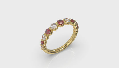 Diamond and Ruby Ring