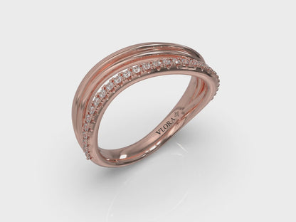 Double Wave Ring