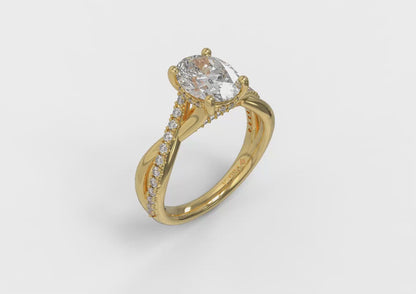 Entwined Matching Wedding Band