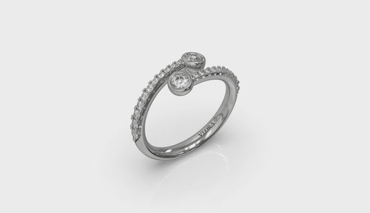 Diamond Double Wrap Ring