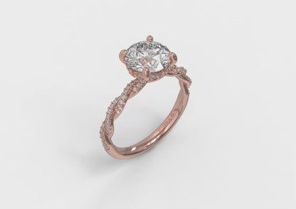 Entwined Engagement Ring