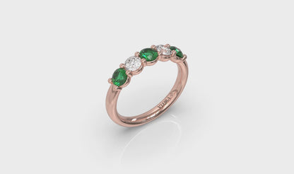 Emerald and Diamond Band
