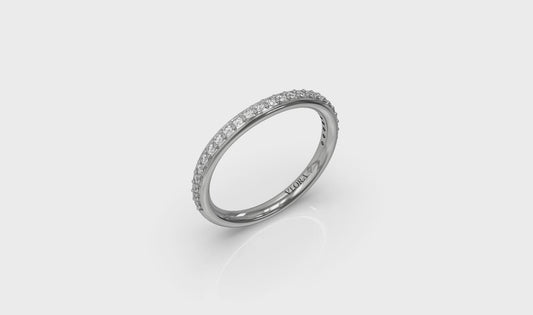 Matching Band for Charming Cathedral Split Shank Engagement Ring