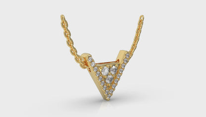 Diamond Trinity Necklace
