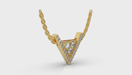 Diamond Trinity Necklace
