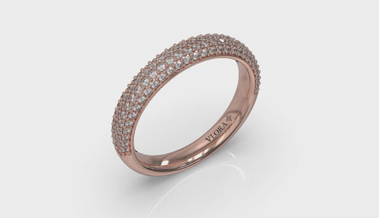 Pave Stackable Band