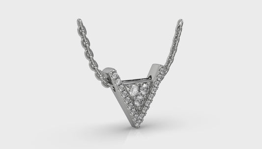 Diamond Trinity Necklace