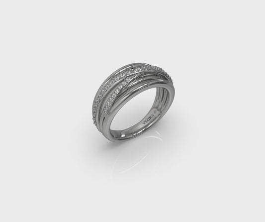 Diamond Twist Ring